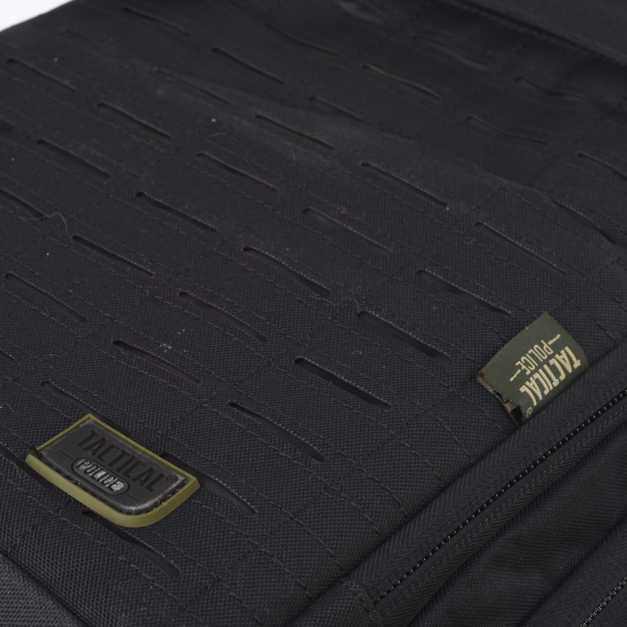 MomoDesign Men's Fabric Backpack Black MO-05CR-BLACK